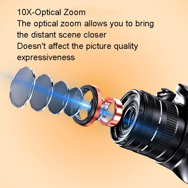 W2 64MP 4K 3 Inch Screen 10X Optical Zoom+4X Digital Zoom Camera, W2 W2 64MP 4K 3 Inch Screen 10X Optical Zoom+4X Digital Zoom Camera, W2